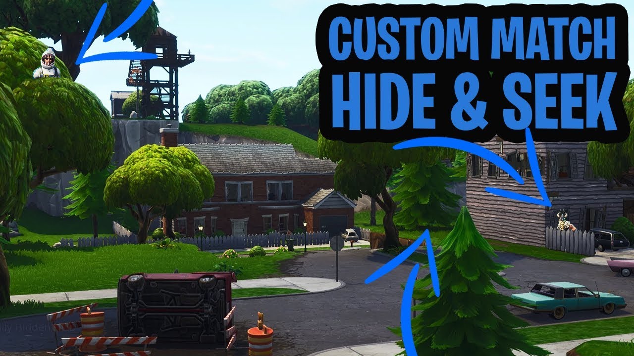 HIDE & SEEK MINI-GAME met 14 MENSEN!  - Fortnite: Battle Royale Custom Game (Nederlands)