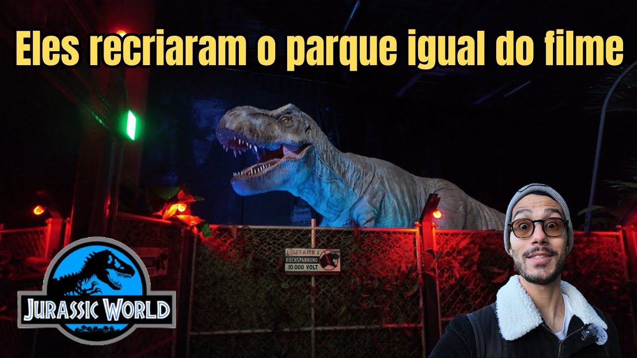 Jurassic World Exhibition - BASEL, SUÍÇA 4K