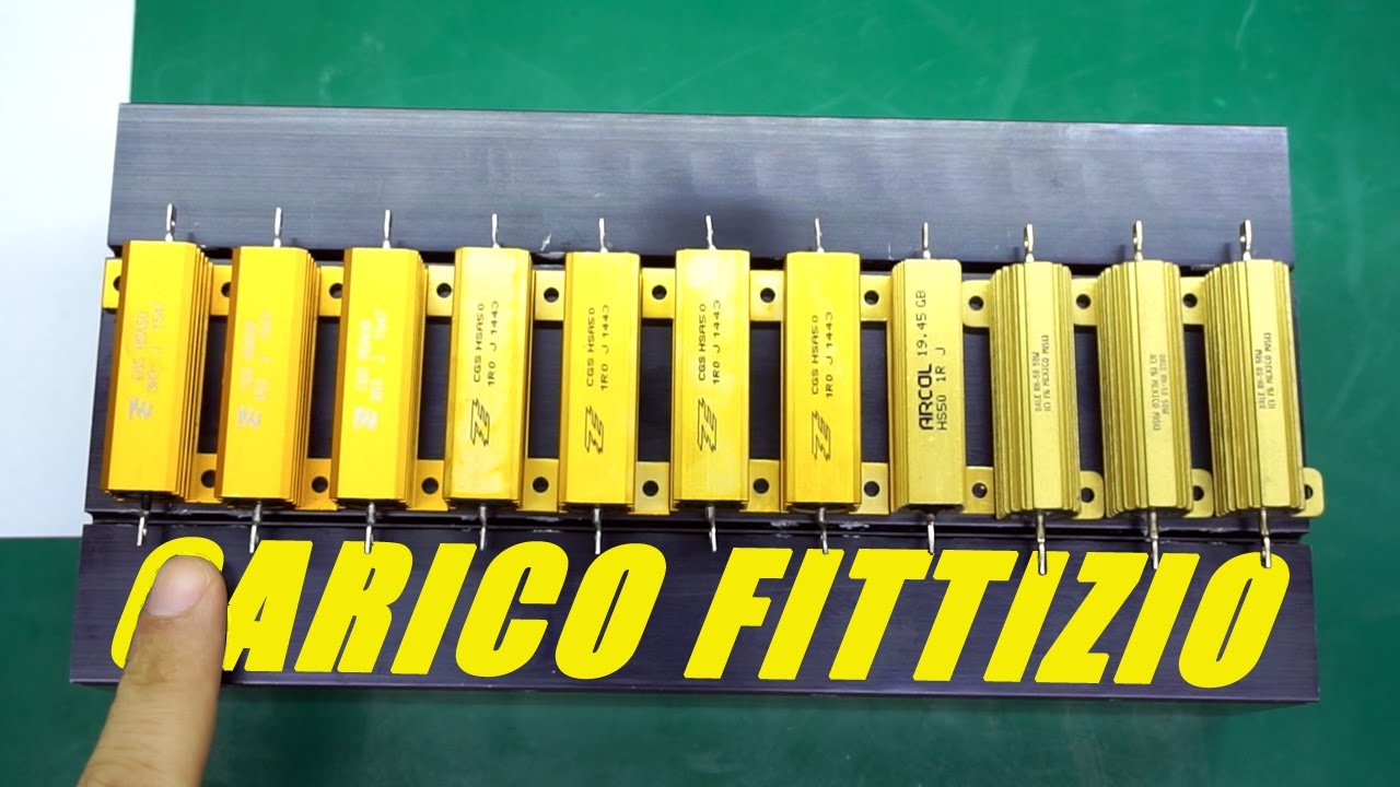 COME COSTRUIRE UN CARICO FITTIZIO  - DUMMY LOAD PT1 #72