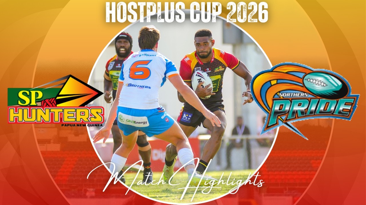 SP PNG Hunters против Northern Pride | Кубок Hostplus 2026 | 14-й тур | Лучшие моменты матча