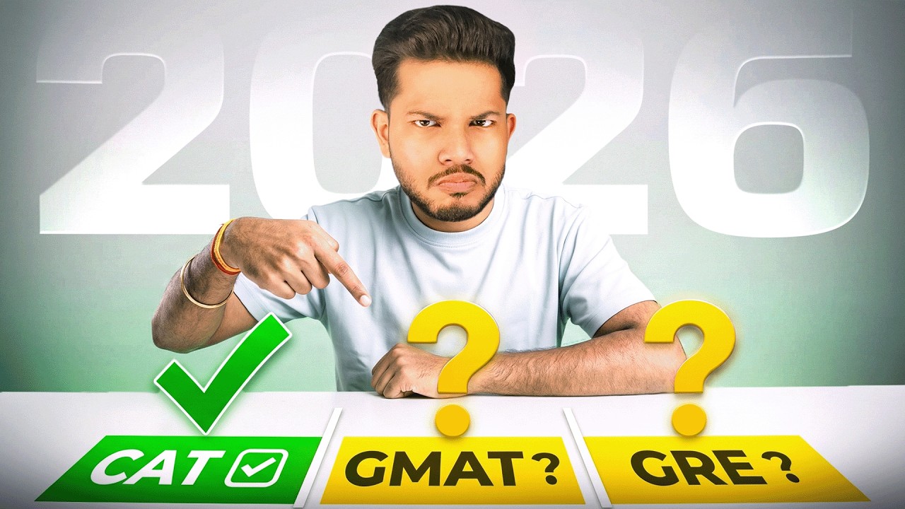 CAT vs GMAT vs GRE: How to Choose the Right Exam for You in 2026