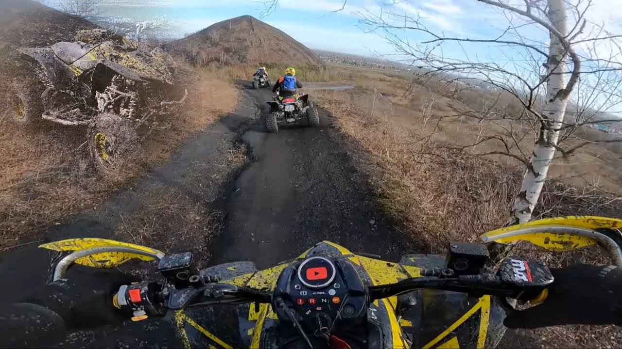 Rando Quads sportifs : montée dangereuse au bord du précipice