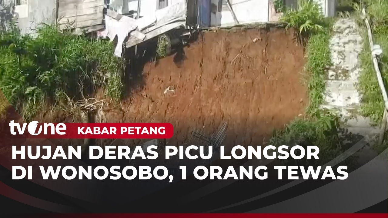 Tebing Longsor Timpa Rumah Warga di Wonosobo | Kabar Petang