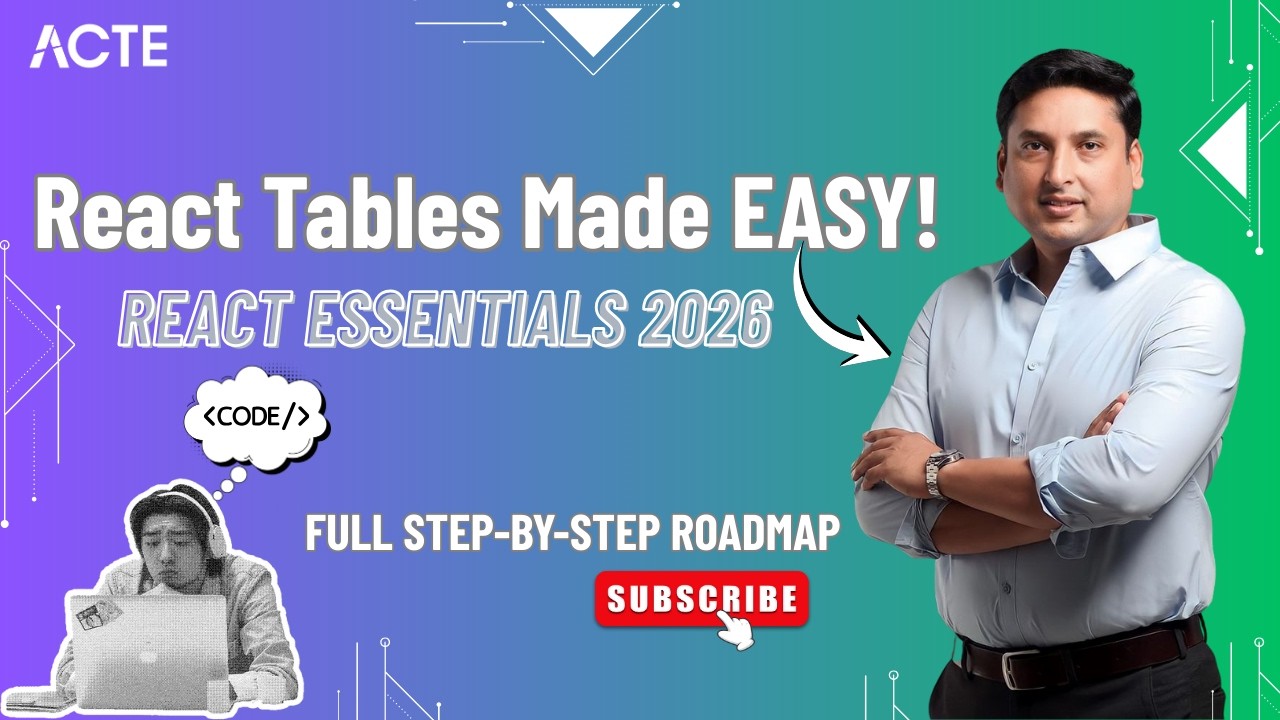 📊 Complete Guide to React Table Components & React Fundamentals in React Native