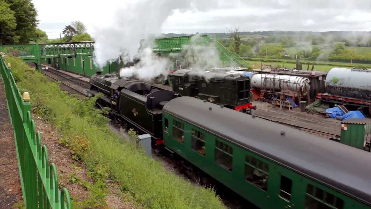 Ropley Station (featuring a faceless Thomas the Tank Engine)
