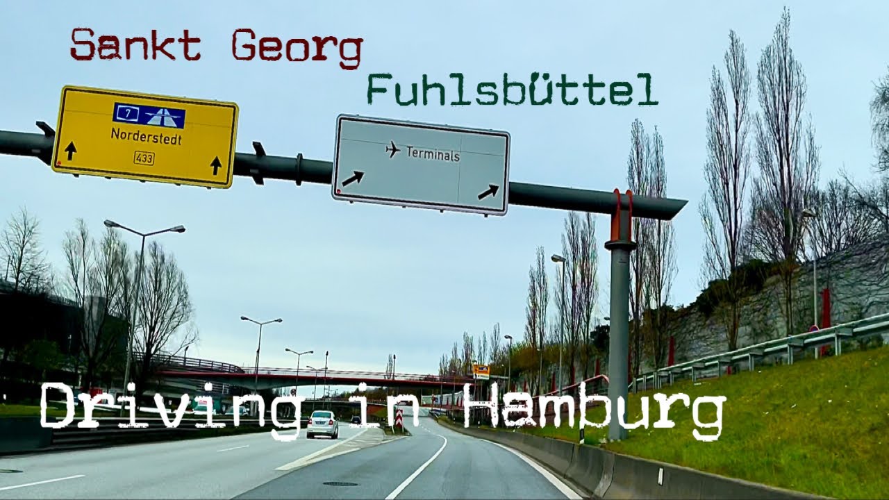Driving in Hamburg *[Sankt Georg ➡️ Fuhlsbüttel]*