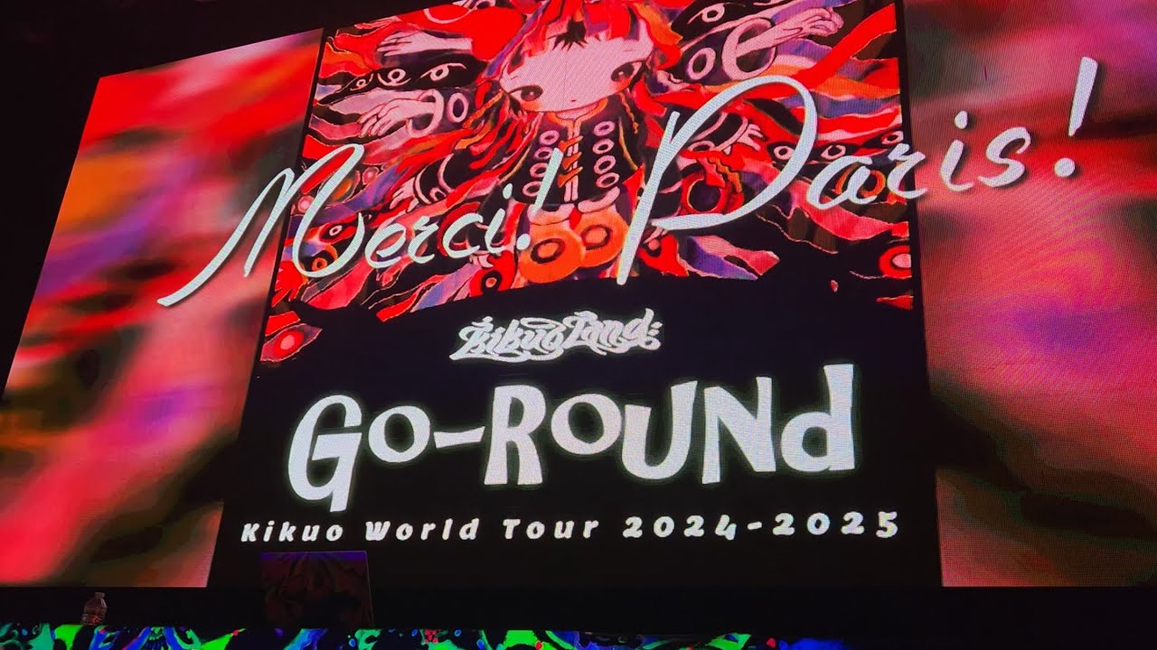 Kikuo Concert — Kikuoland Go-Round World Tour (Paris February 2025)