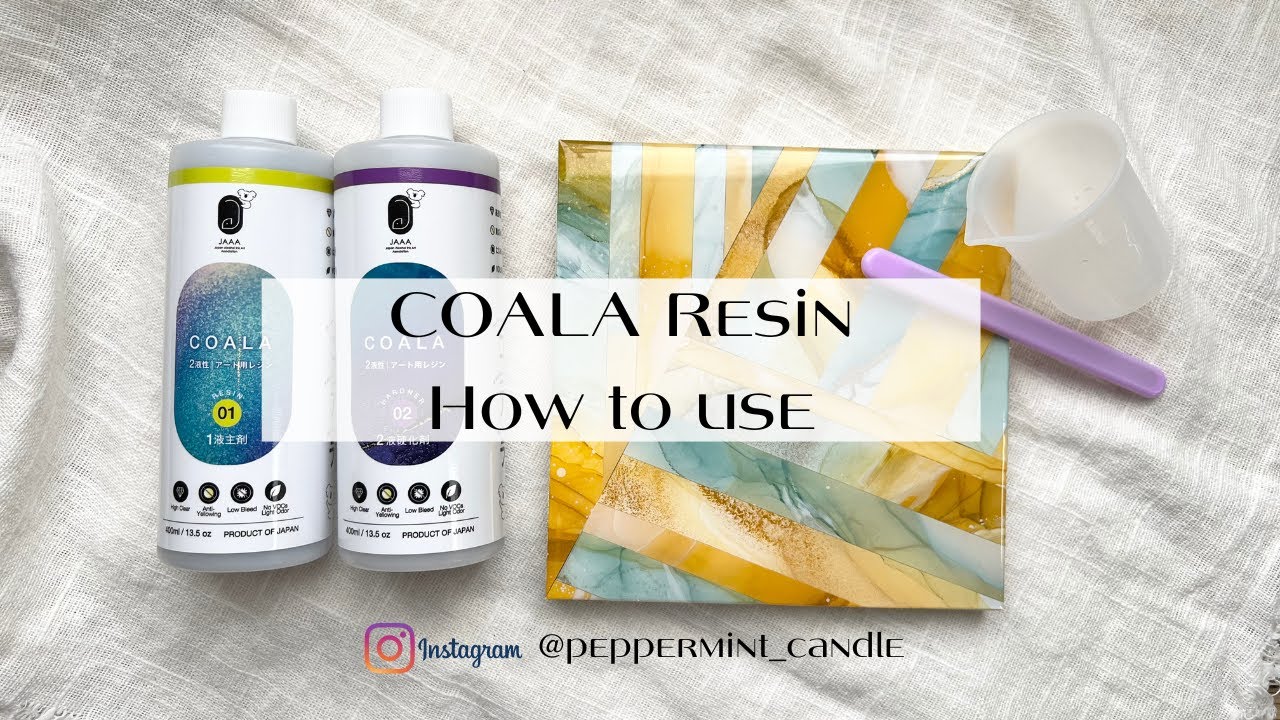 How to use epoxy resin(English)#alcoholinkart #abstractart #epoxyresin #resinart