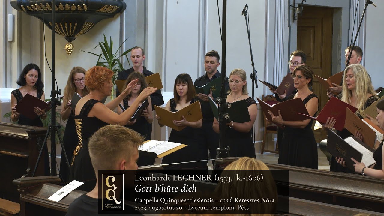 Leonhardt LECHNER (1553.k.-1606): Gott b’hüte dich