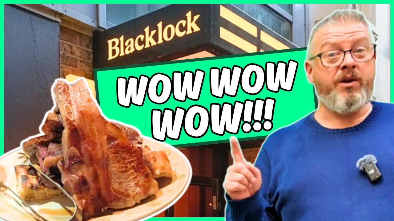 I Review BLACKLOCK CHOPHOUSE in LONDON! Amazing VALUE!