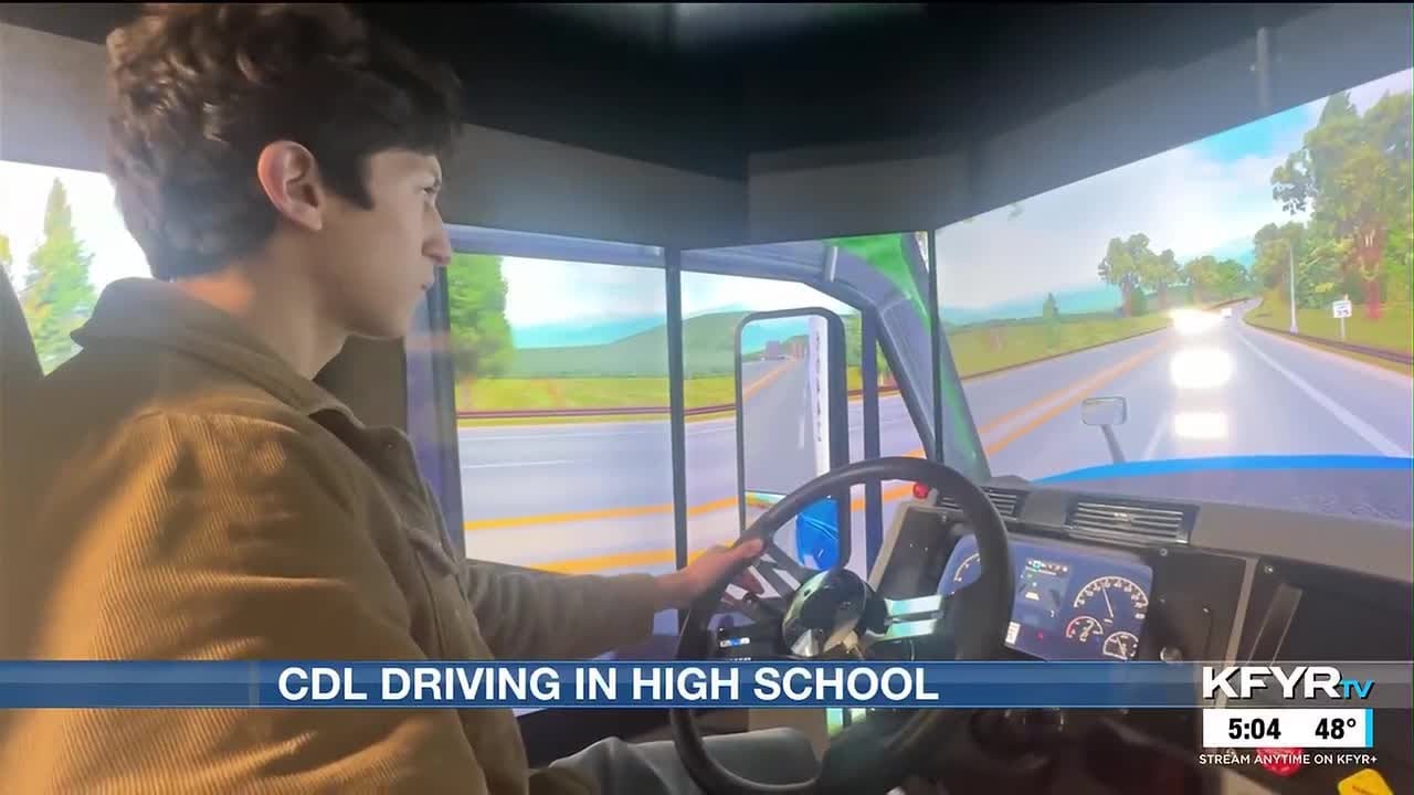 McKenzie County students taking CDL-prep course in high school