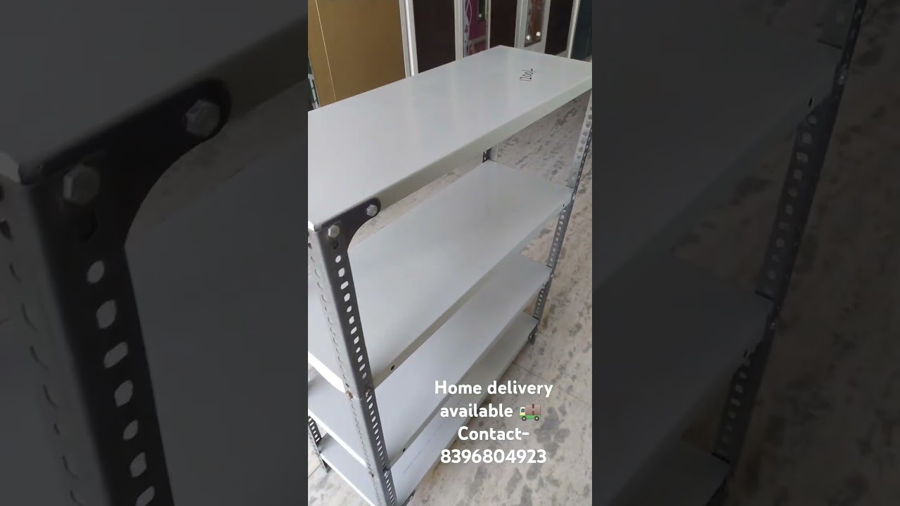 Powder Coated Rack #slottedanglerack #storage #furniture