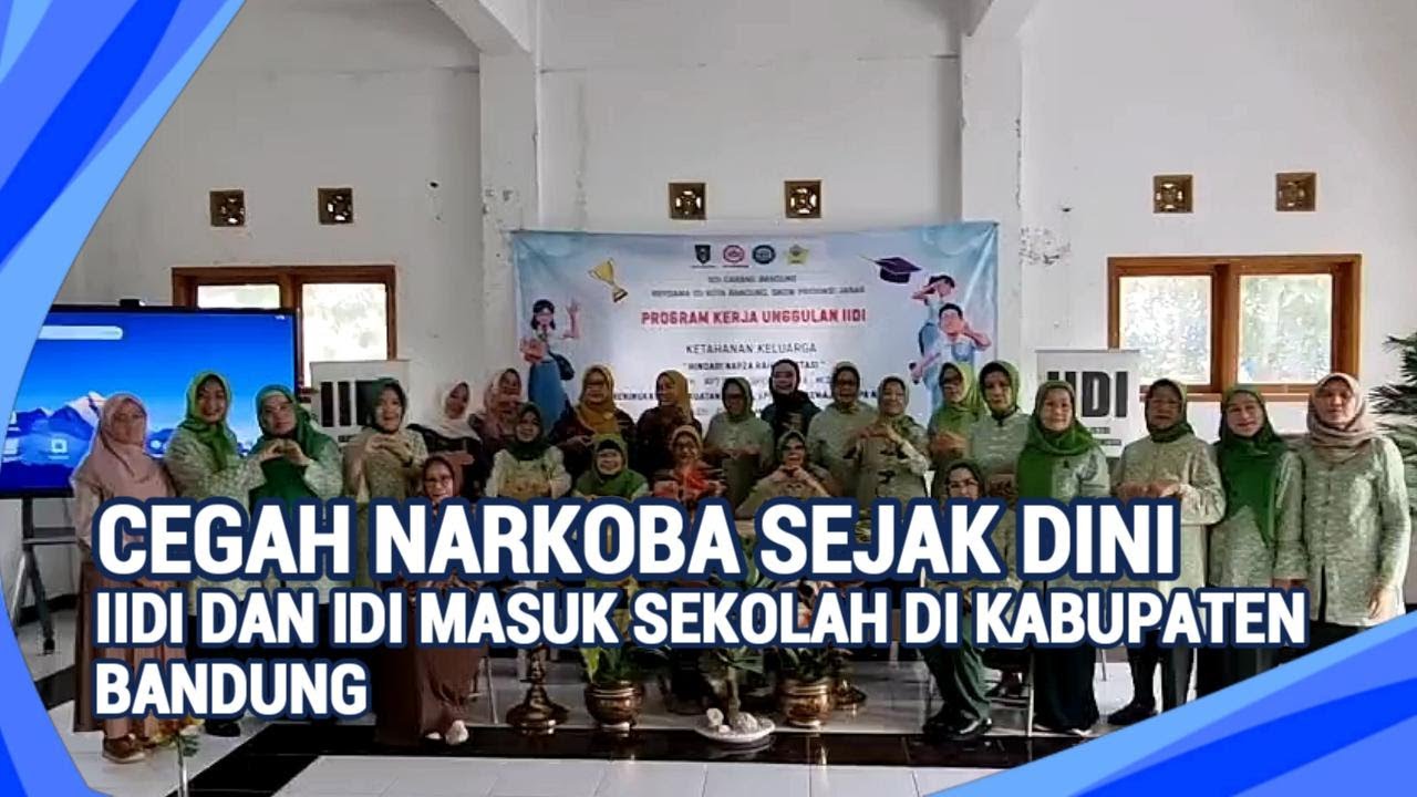 IIDI–IDI Turun ke Sekolah! Bentengi Remaja Bandung dari Bahaya Napza