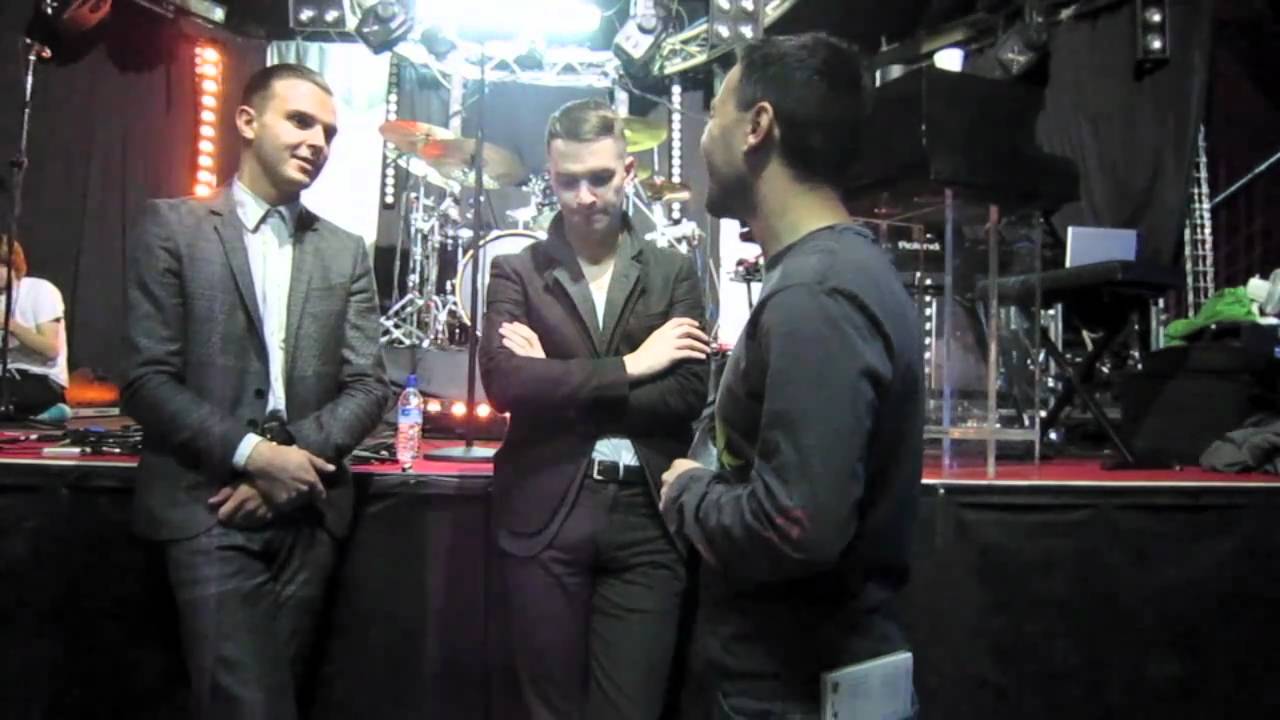Dj Tango entrevista a Hurts - Interview Hurts Madrid 17 Oct 10