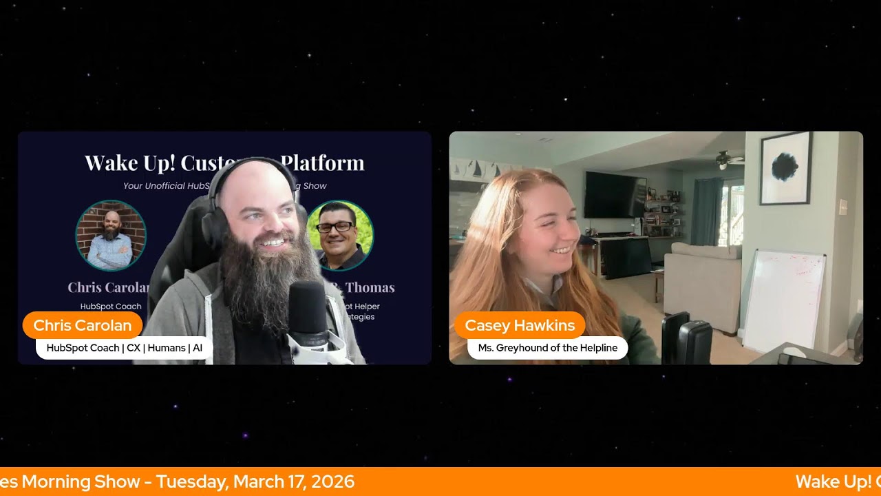 Wake Up Customer Platform: Your Unofficial HubSpot Updates Morning Show