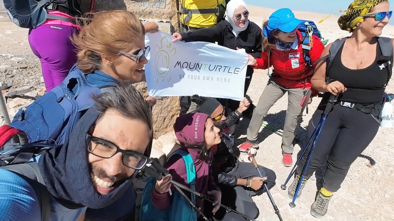 Hiking to the Top of Lebanon (Qurnat as Sawdā) w/ Joyce Azzam [EN Subs]