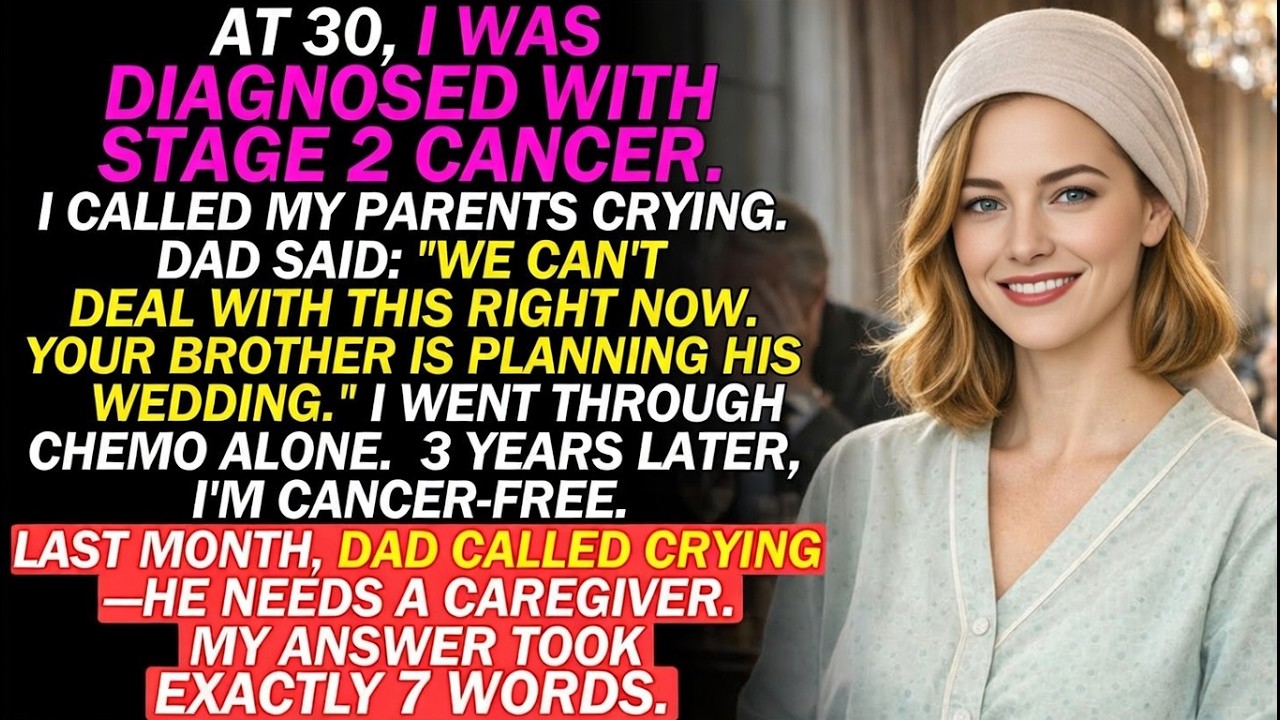 My Father Abandoned Me During Cancer Treatment—My 7-Word Response Left Him Speechless