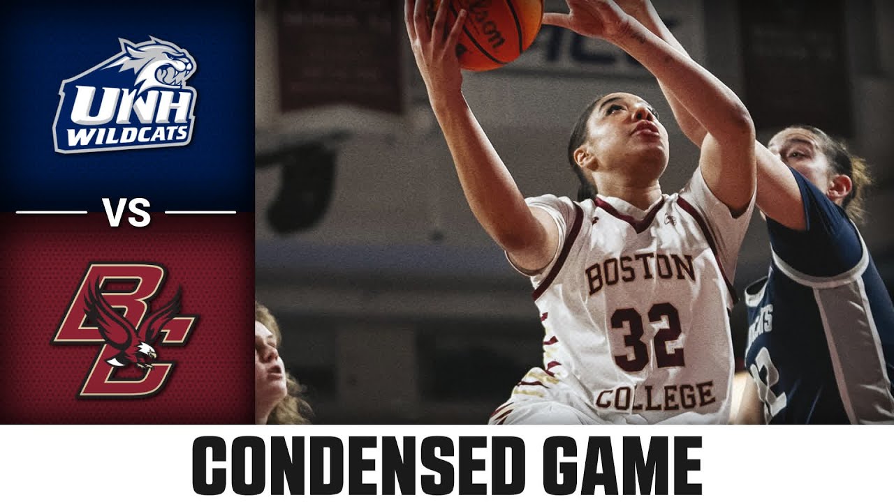 New Hampshire vs. Boston College Condensed Game | 2024-25 ACC Women’s Basketball