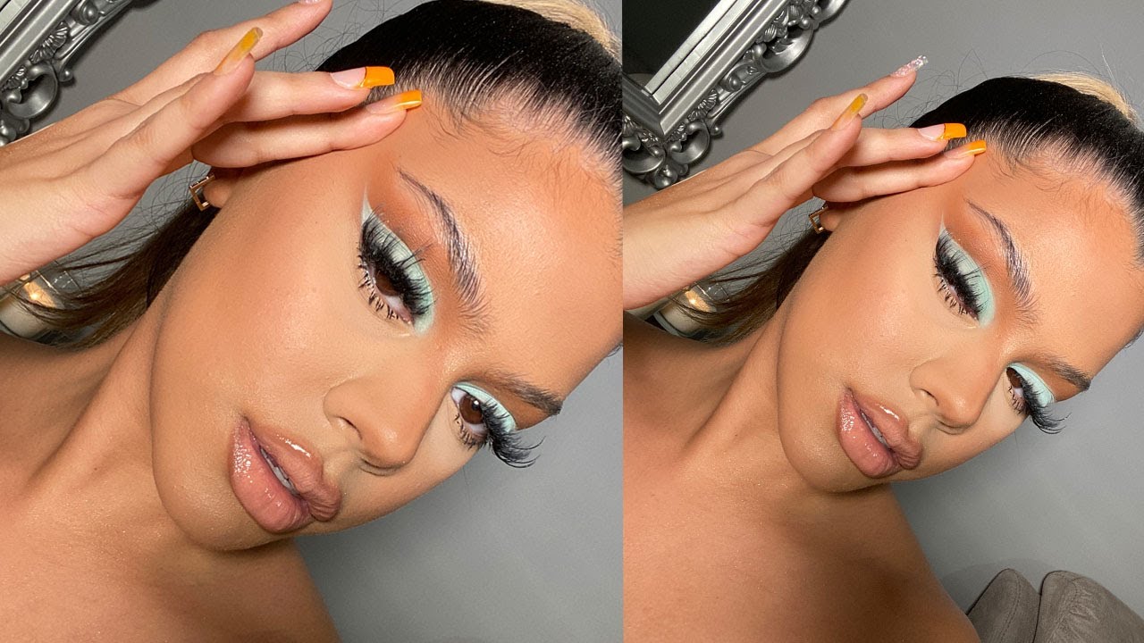 makeup therapy (in depth) MINT CUT CREASE & BASE