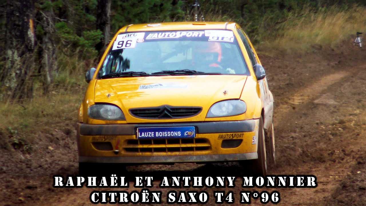 Rallye Terre de Lozère 2023 - Citroën Saxo T4 N°96 - Raphaël et Anthony MONNIER
