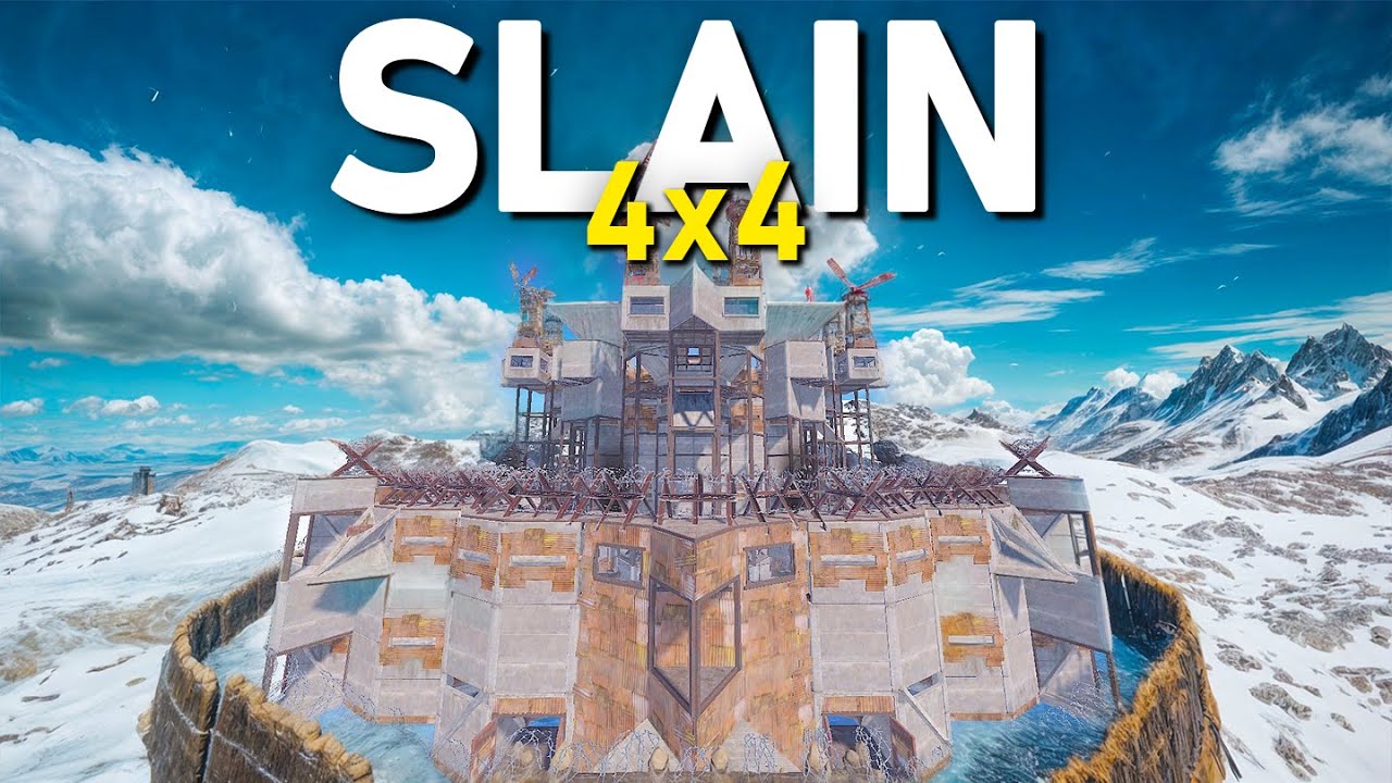 The SLAIN *ANTISIEGE* - STRONG 4X4 for a Medium-Large Group!