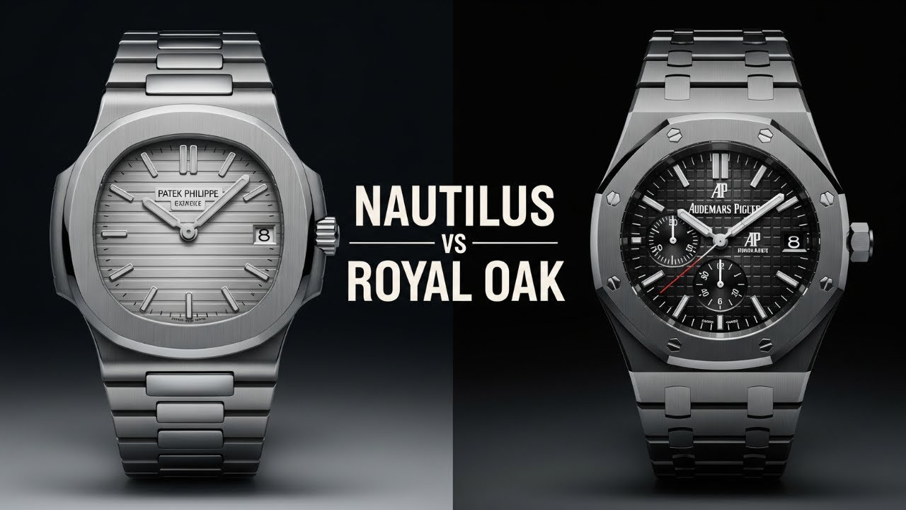Nautilus vs Royal Oak: la guerra que cambió el lujo para siempre