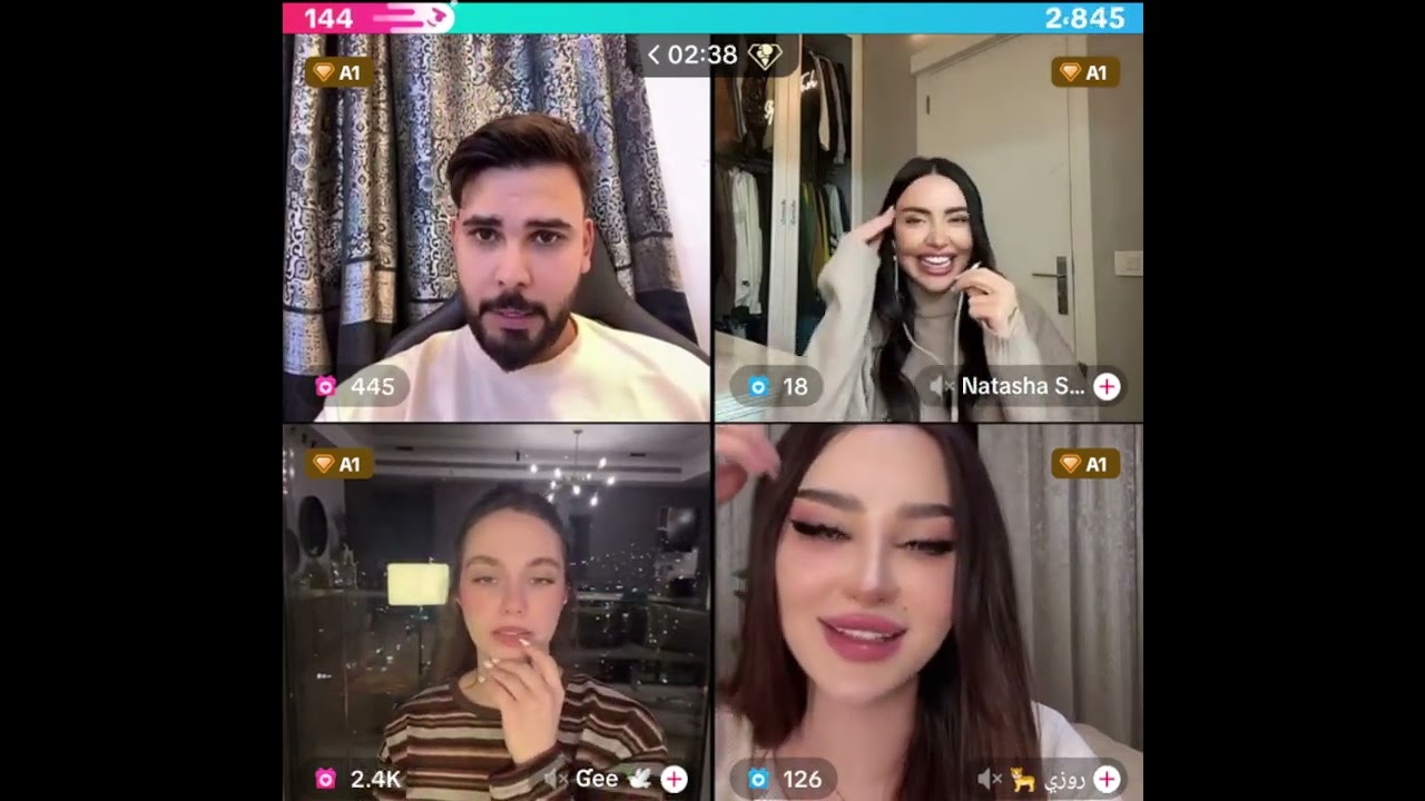 محمود المكسيكي كيست رباعي مع روزي و ناتاشا بث 3\4