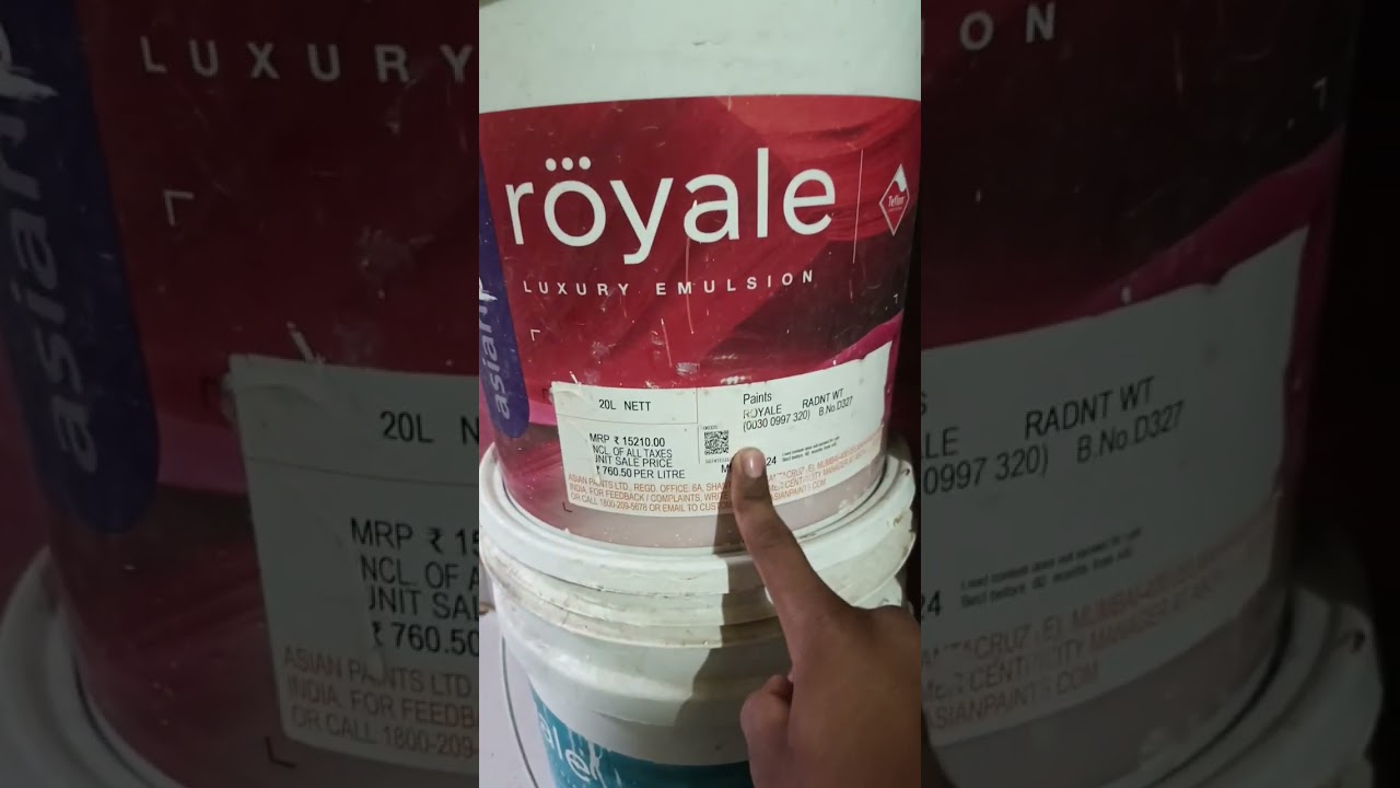 how to master token bucket scan //Asian Paints bucket ka QR code scan kaise karen #painter #painting