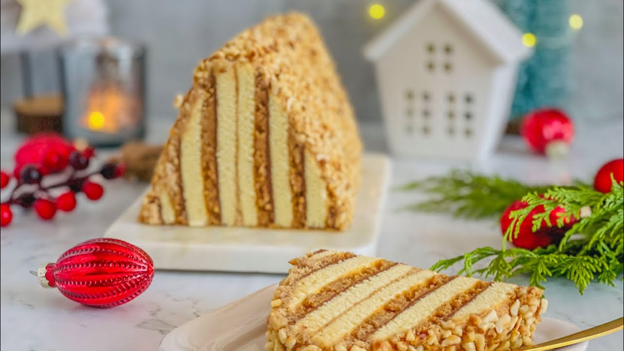 Gâteau pyramide 🍰 bûche de Noël 🎄