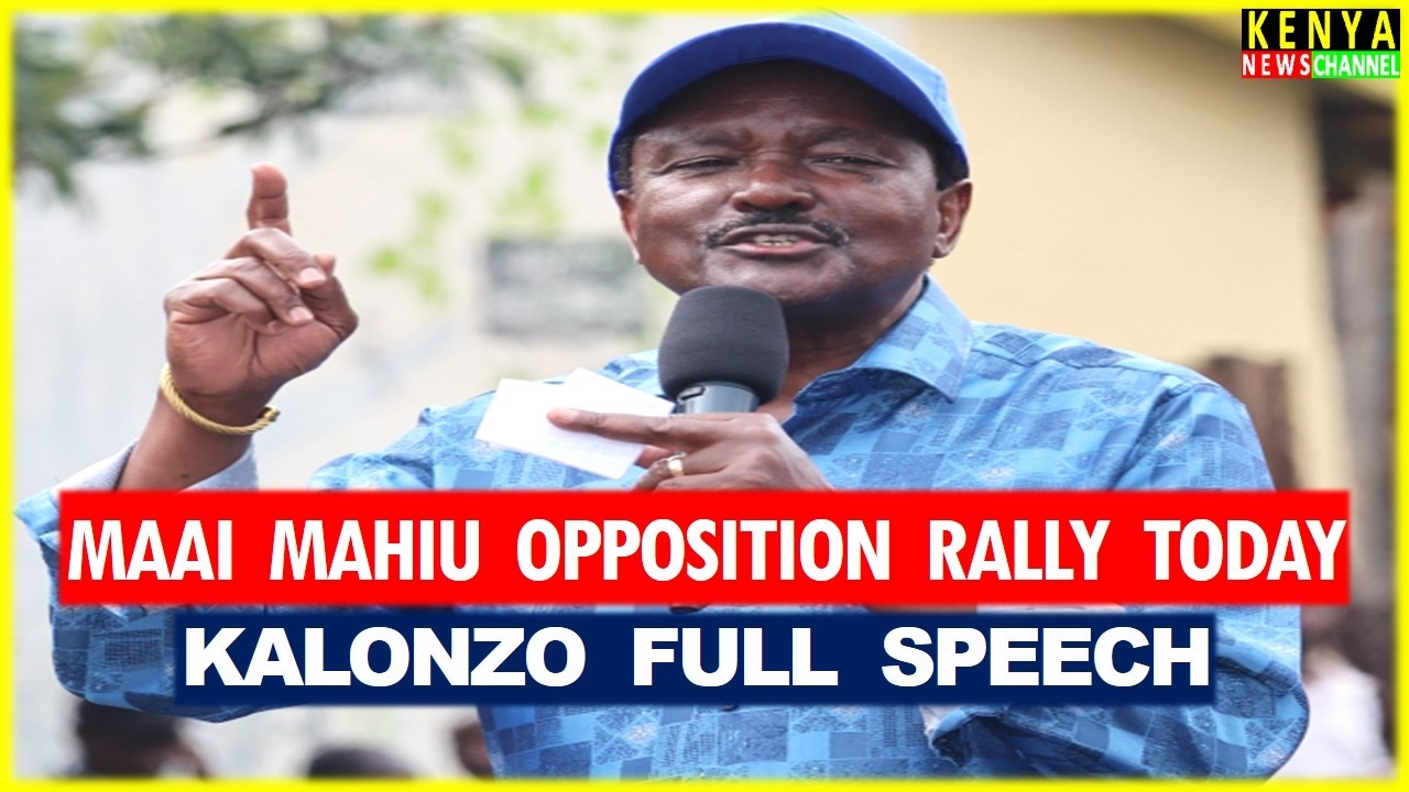 Kalonzo ROARS on Ruto like never before with Gachagua, Matiangi & Karua at Maai Mahiu Nakuru