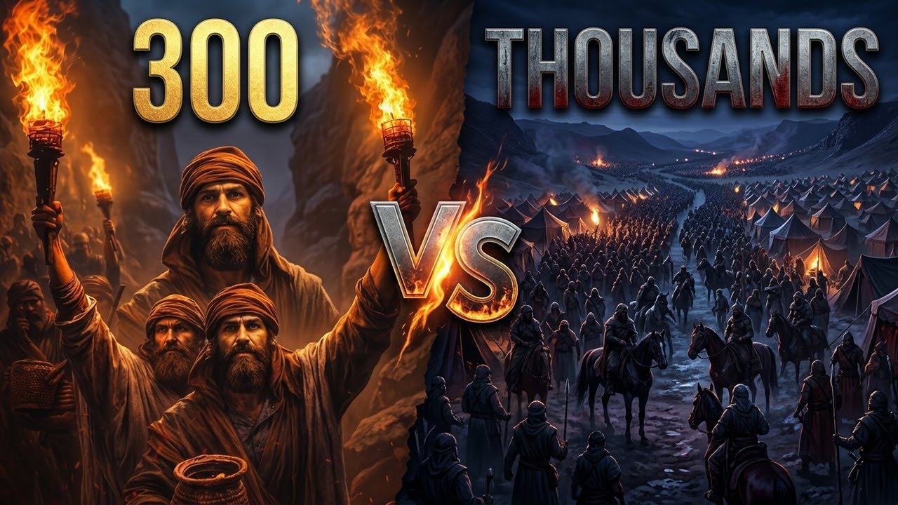 300 Men Against Thousands | What Judges 7 Reveals About Your Weakness