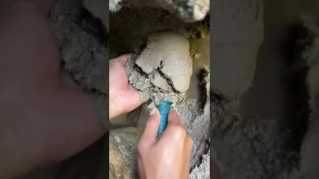 Hidden Treasure Under a Giant Rock! Gold Found After Sifting Sand