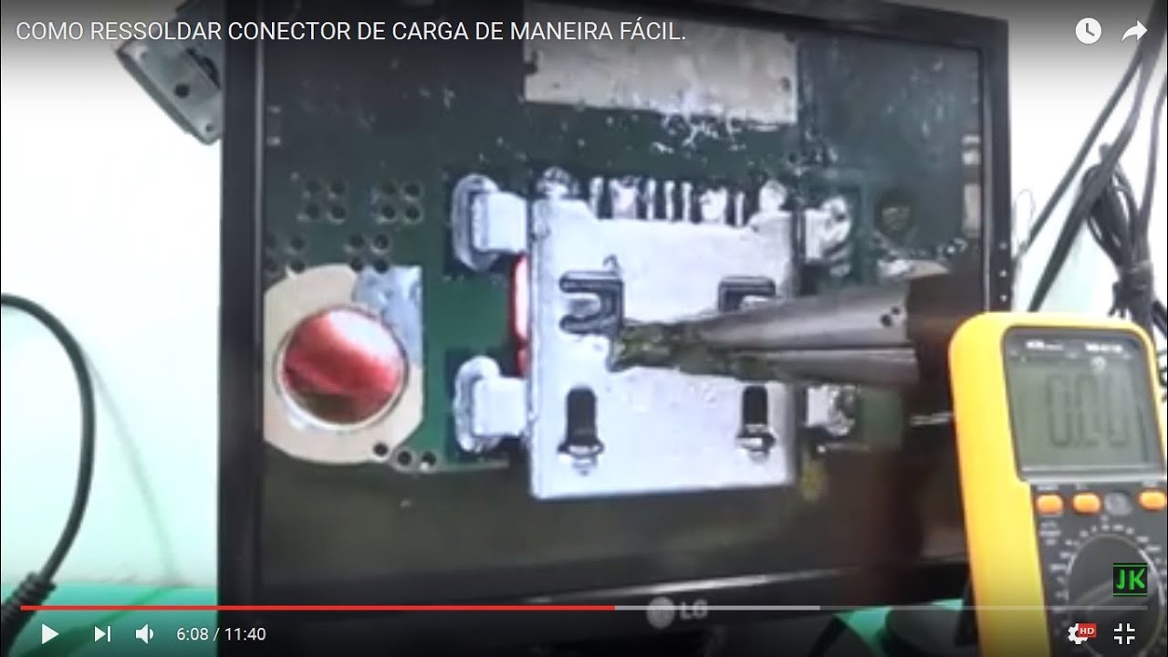 CELULAR NÃO CARREGA COMO TROCAR CONECTOR DE CARGA DE MANEIRA FÁCIL. #Consertodecelular