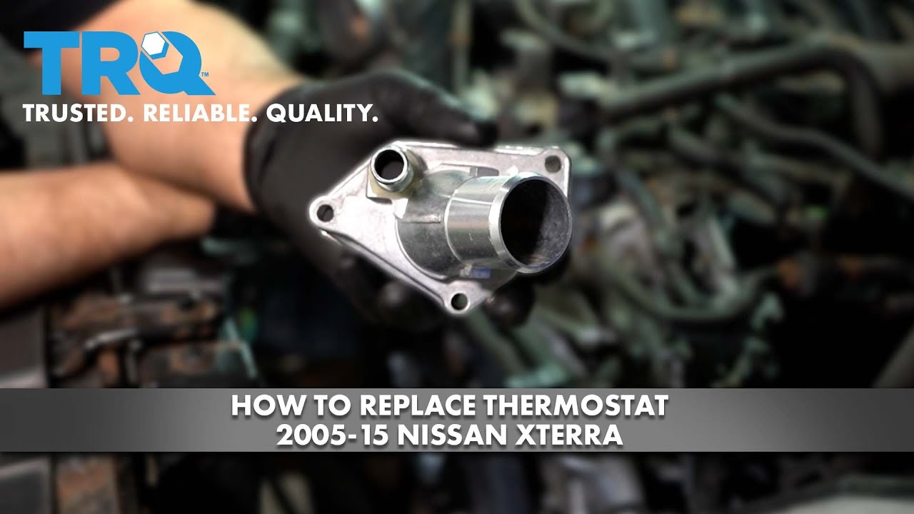 How to Replace Thermostat 2005-15 Nissan Xterra