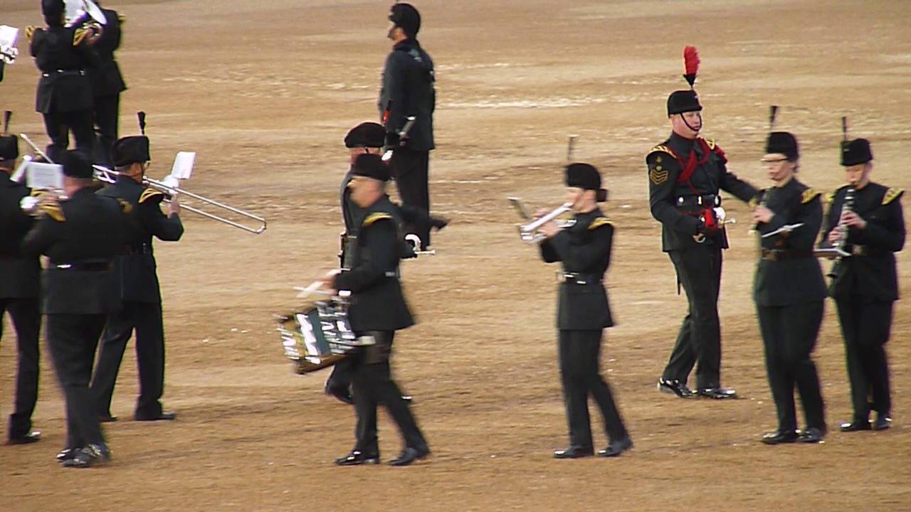 The Rifles Sounding Retreat 2016 08