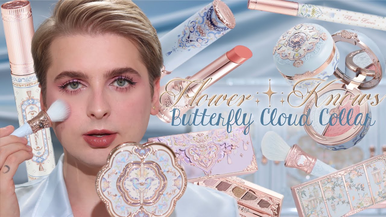 NAJPIĘKNIEJSZE kosmetyki świata znowu w akcji! Flower Knows - Butterfly Cloud Collar Collection