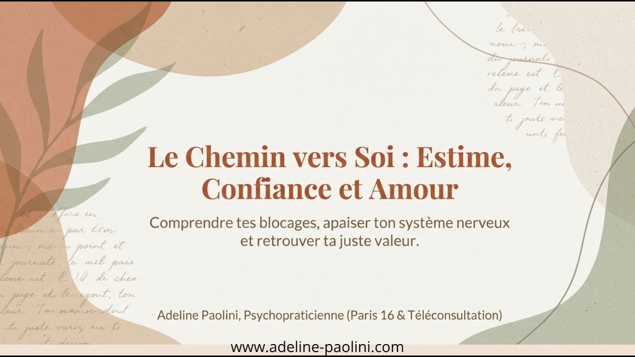 Estime de Soi, Confiance & Amour de Soi : Comprends tes blocages et retrouve ta juste valeur