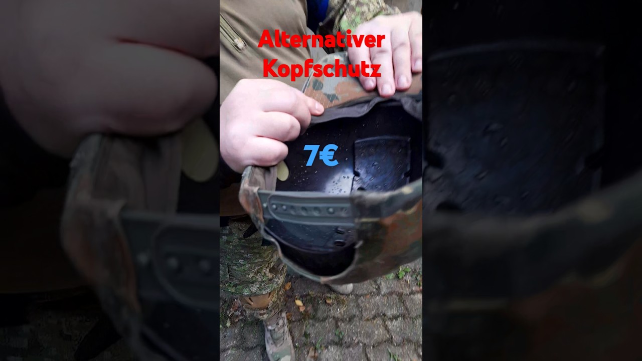 Leichte und günstige Alternative zu herkömmlichen Helm! 