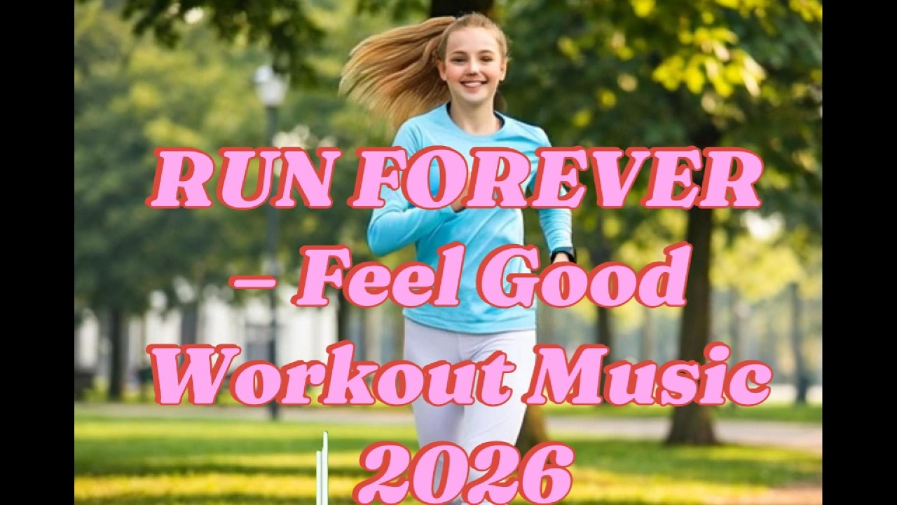 RUN FOREVER | Bright & Happy Workout Music | Nonstop Running Energy Mix 2026