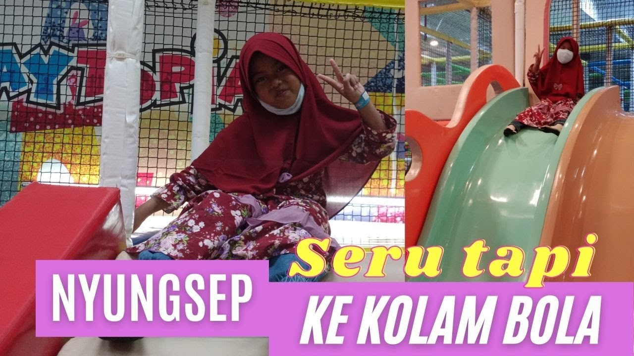 Serunya bermain di Wahana Indoor Playground 