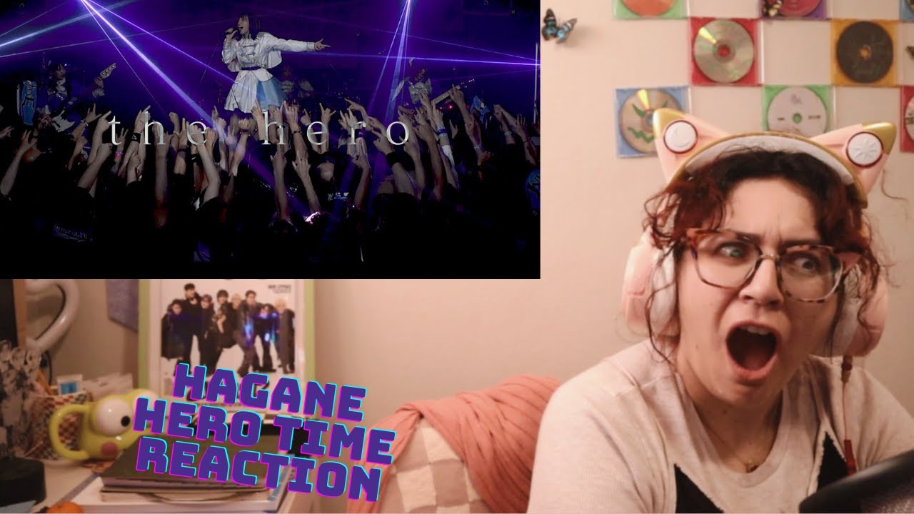 HAGANE- HeroTime (LIVE Music Video) REACTION [I've finally found my HERO!!]