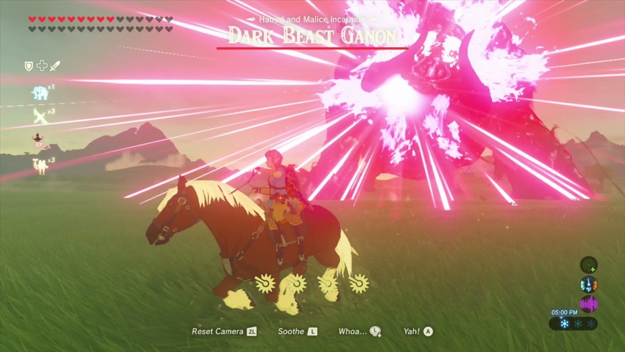 The Legend of Zelda: Breath of the Wild - Final Boss Battles: Calamity Ganon and Dark Beast Ganon