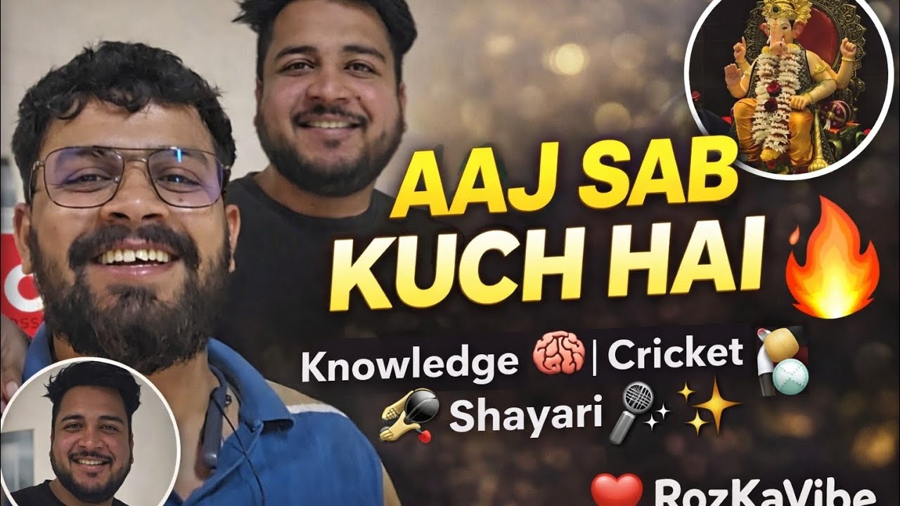 Aaj Sab Milega 😄 | Knowledge • Fun • Cricket • Shayari | RozKaVibe
