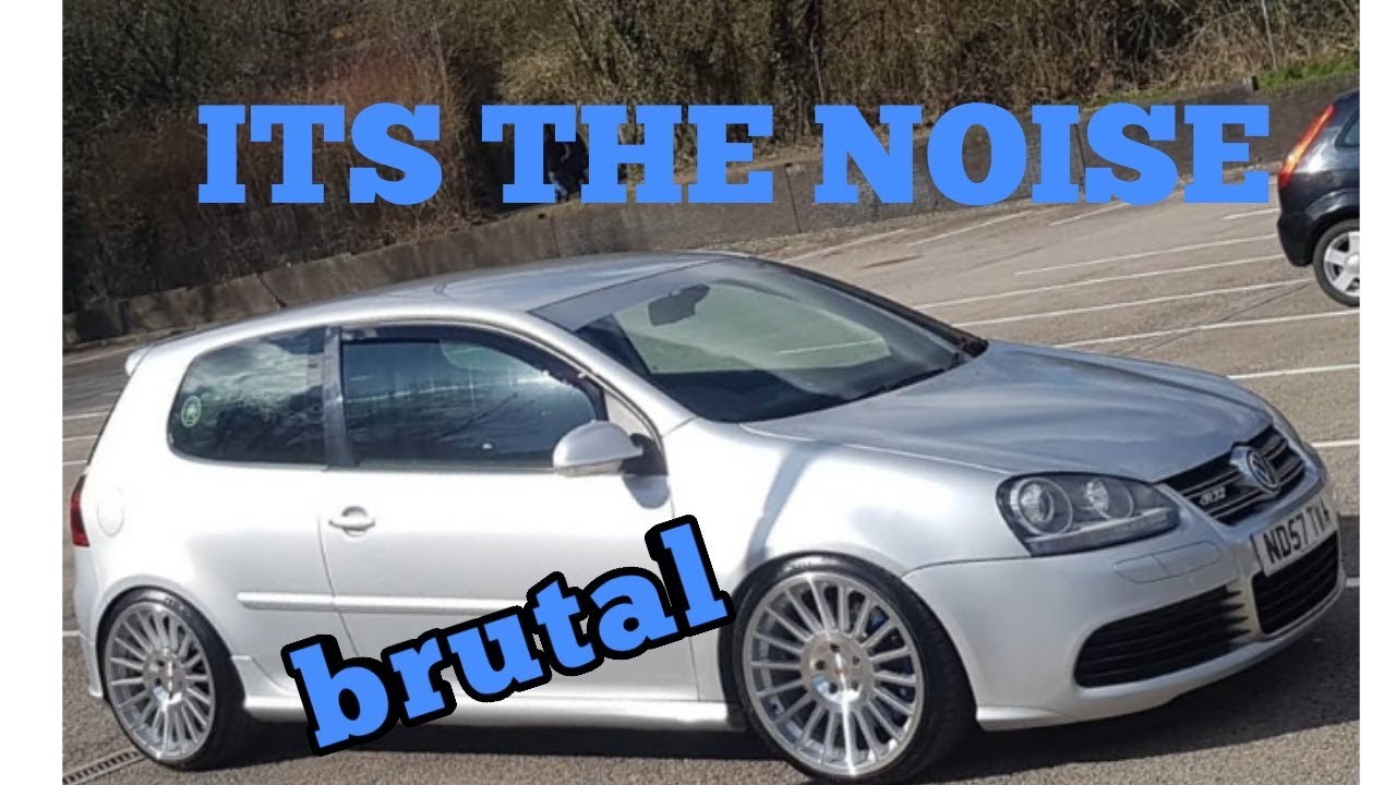 MY MK5 GOLF R32 sounds like hell