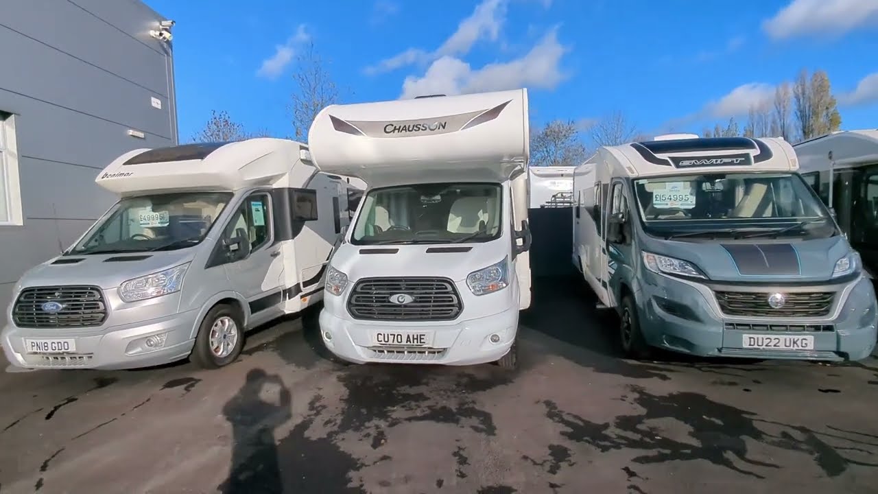 2020 Chausson Flash C646 for Sale at Webbs Motor Caravans, Reading 