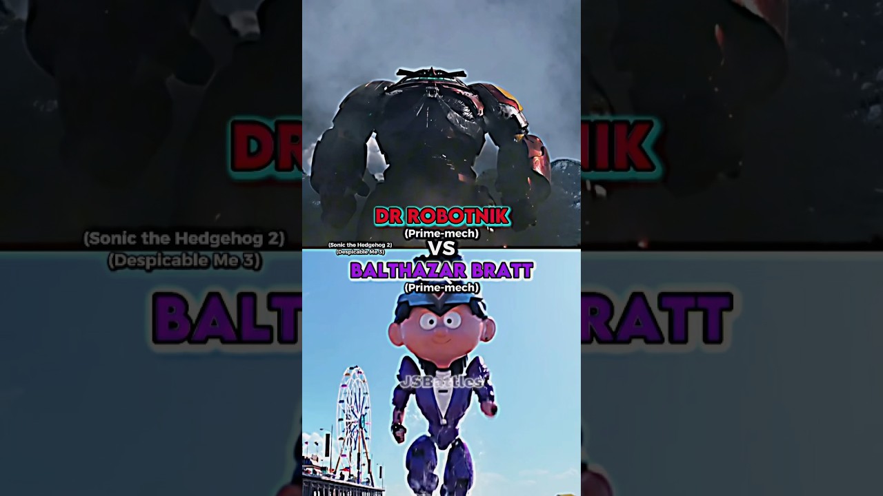 Dr Robotnik vs Balthazar Bratt (mechs)