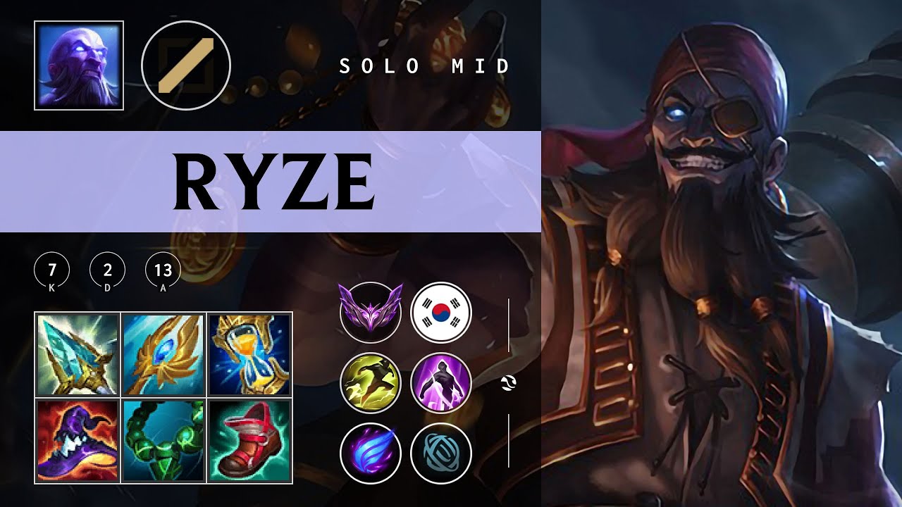 Ryze Mid vs Viktor - KR Master Patch 25.24