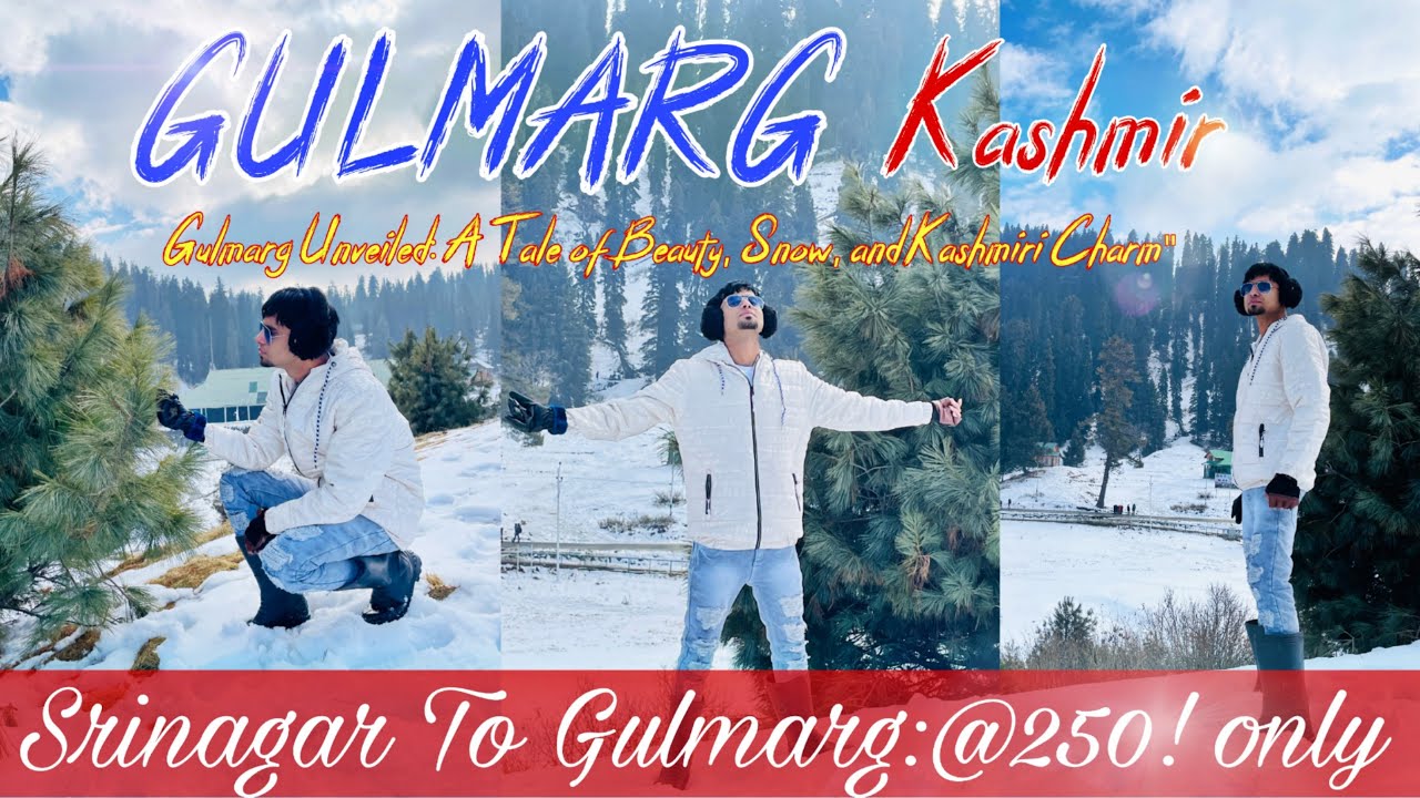 LIVE SNOWFALL IN GULMARG KASHMIR || JANUARY 2024 ||Winter Wonderland : A Journey  Through Gulmarg |