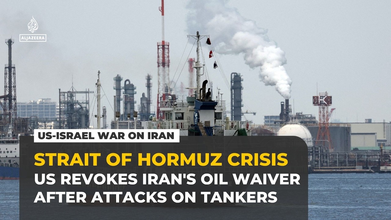 US revokes Iran's oil sales waiver after attacks on tankers in Strait of Hormuz