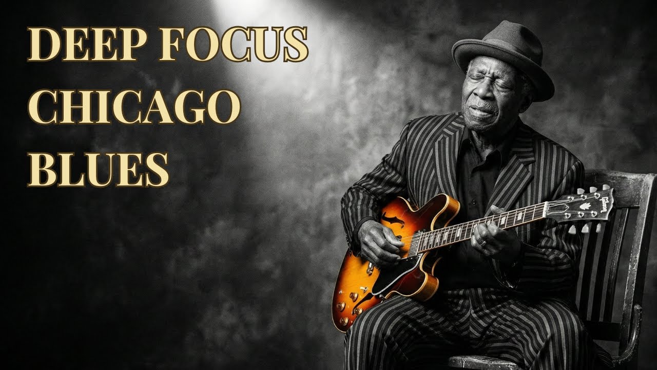 Deep Focus Blues Playlist: Smooth Whiskey Blues for Focus & Relaxation